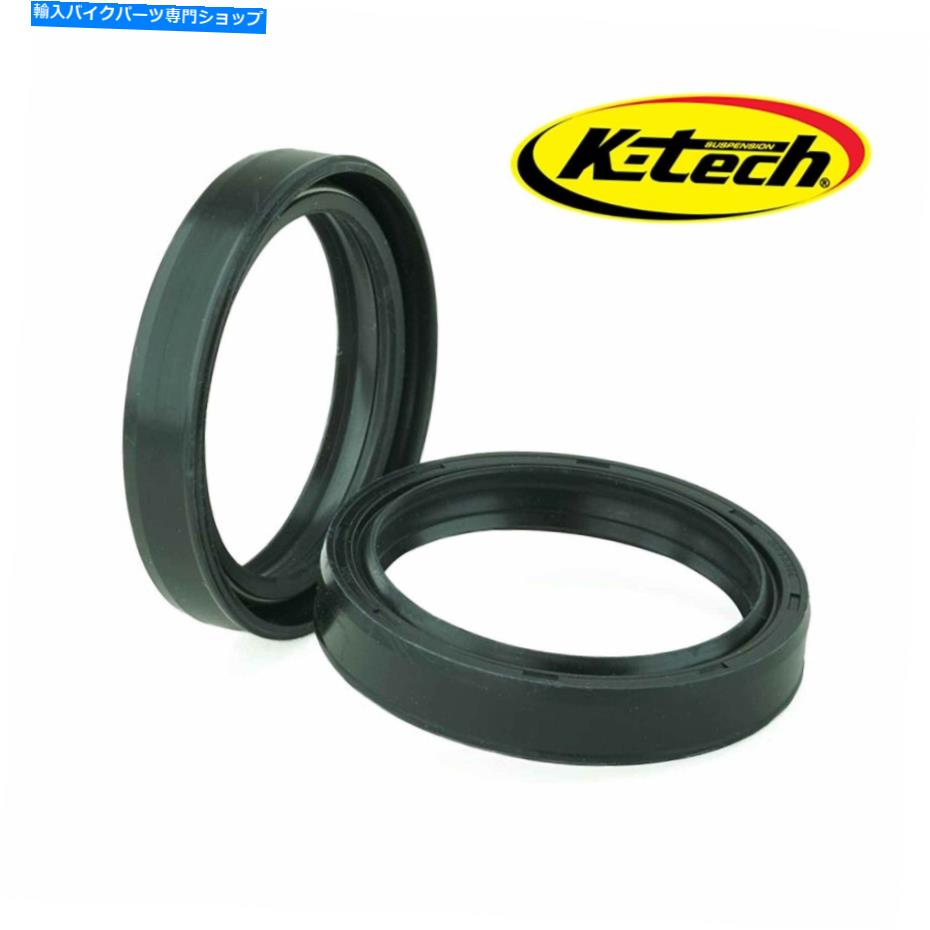 Fork Seals RM 125 1989 K-Tech Fork Oil Seals本物のOE品質FSS029 RM 125 1989 K-Tech Front Fork Oil Seals Genuine OE Quality FSS029【並行輸入品】