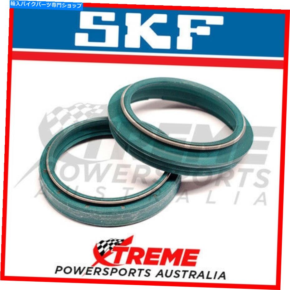 Fork Seals SKF Triumph Speed Triple 1999-2004、45mm Showa Fork Oil＆Dust Seal、Green 1 Leg SKF Triumph SPEED TRIPLE 1999-2004, 45mm Showa Fork Oil & Dust Seal, Green 1 Leg【並行輸入品】