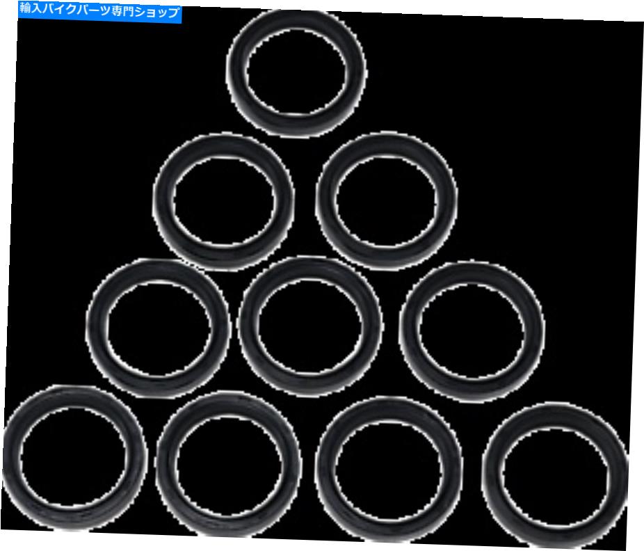 Fork Seals ドラッグスペシャリティ0407-0669シールフォーク49mm 10pk DRAG SPECIALTIES 0407-0669 SEAL FORK 49MM 10PK【並行輸入品】