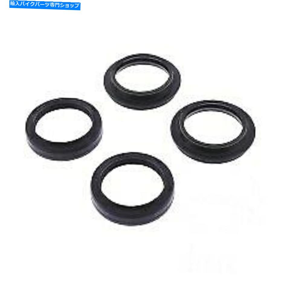 Fork Seals オイルシールキットフォークアプリリアRSVのダストキャップでレースするすべてのボール Oil Seal Kit Fork All Balls Racing With Dust Cap For Aprilia RSV【並行輸入品】