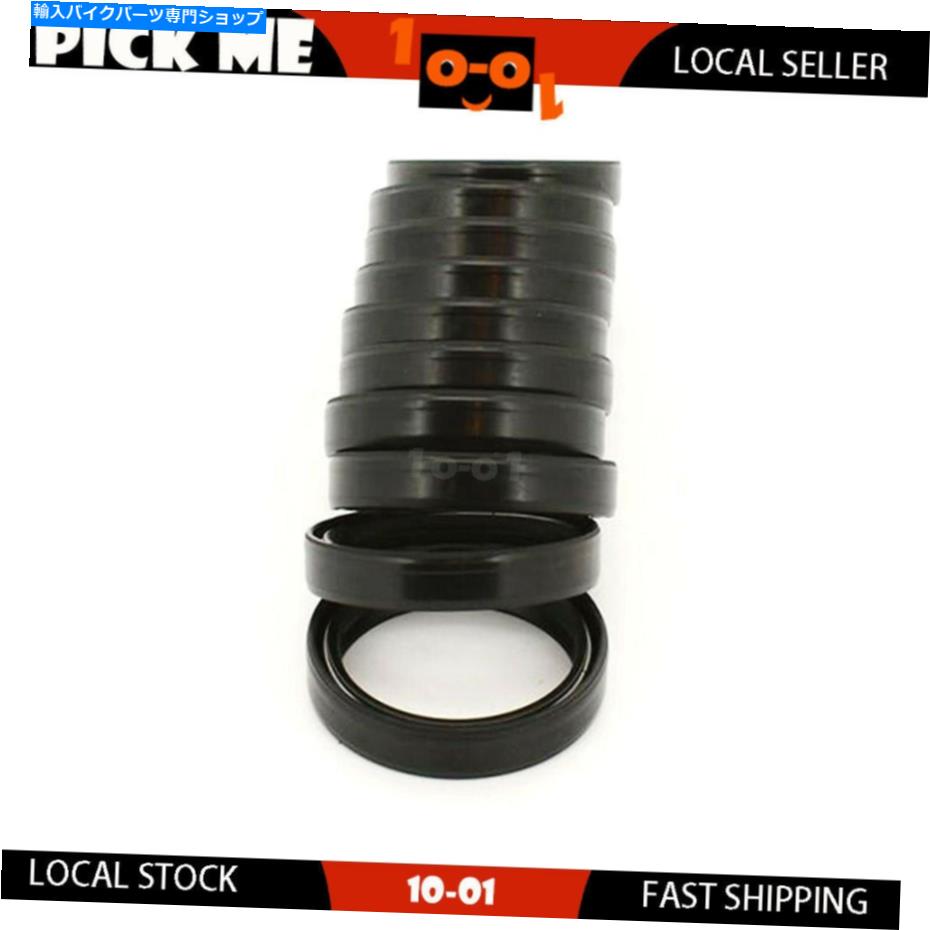 Fork Seals 10PCSオートバイフォークオイルシール用ホンダ450cc CRE450 Motard 2002-2008 2009 2010 10Pcs Motorcycle Fork Oil Seal For HONDA 450cc CRE450 MOTARD 2002-2008 2009 2010【並行輸入品】