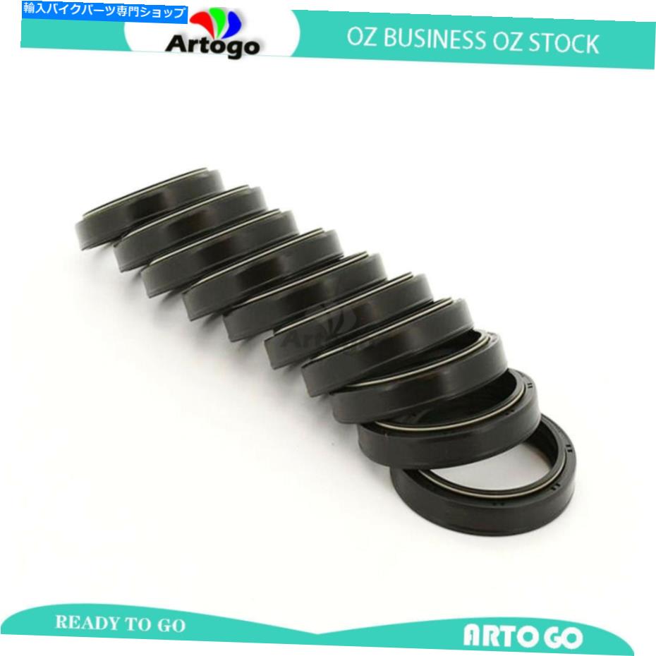 Fork Seals 10 Xフォークオイルシール46mm x 58.1mm x 9.5/11.5mmカヤバ46 mm。フォークチューブ0 cc 10 x Fork Oil Seal 46mm x 58.1mm x 9.5/11.5mm For KAYABA 46 MM. FORK TUBES 0 cc【並行輸入品】