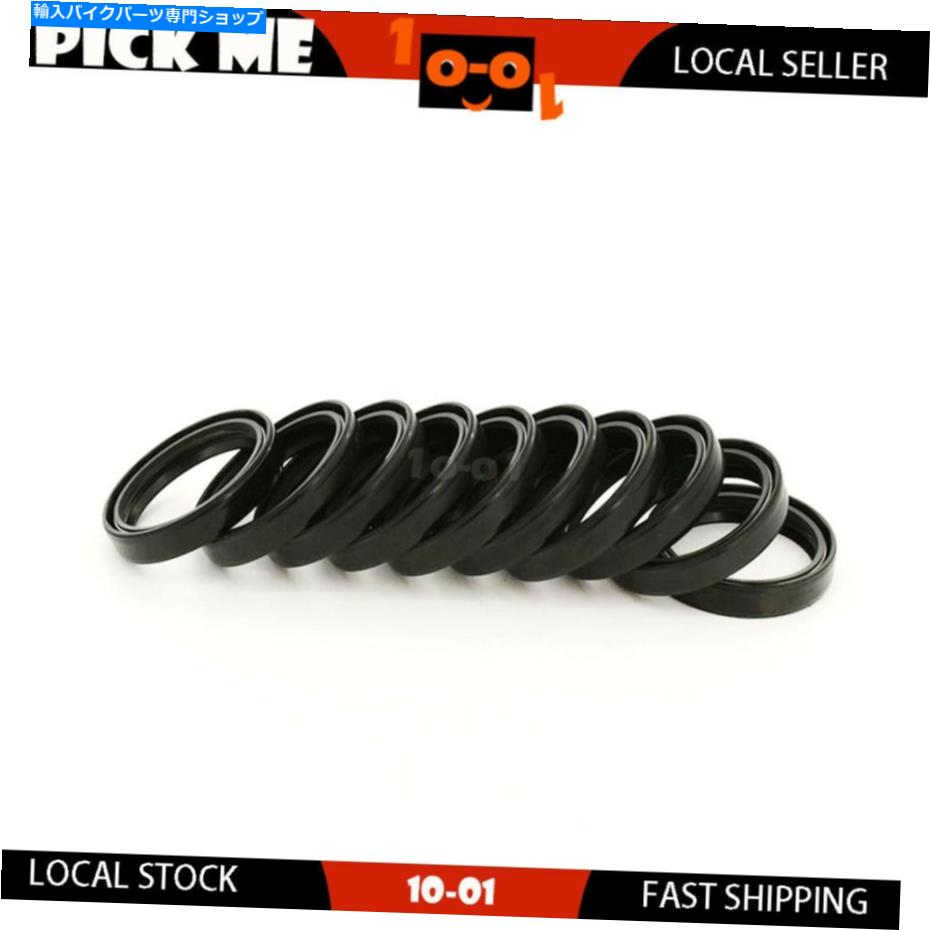 Fork Seals 10PCSオートバイフォークオイルシール用ホンダ250cc CRE F 250 X 2004-2008 2009 2010 10Pcs Motorcycle Fork Oil Seal For HONDA 250cc CRE F 250 X 2004-2008 2009 2010【並行輸入品】