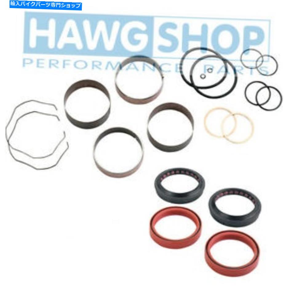 Fork Seals ホンダXR 200 R 85-02のシャフトシールを備えたフォーク修理キット Fork Repair Kit With Shaft Seals For Honda XR 200 R 85-02【並行輸入品】
