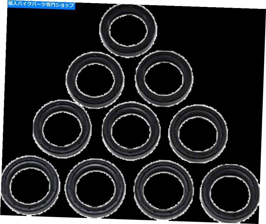 Fork Seals ドラッグスペシャルズフォークオイルシール10-PK 41.00 mm 0407-0668 Drag Specialties Fork Oil Seals 10-pk 41.00 mm 0407-0668【並行輸入品】