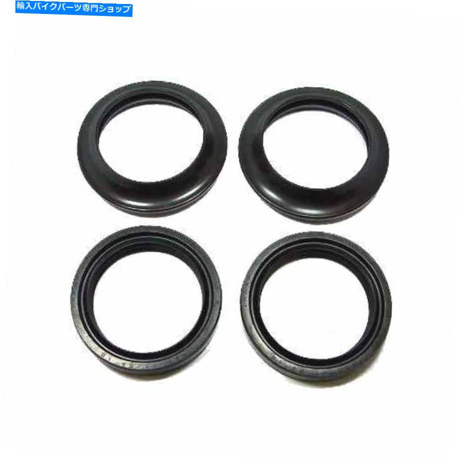 Fork Seals オイルシールキットフォークトゥールマックス41x53x10.5mmヤマハFZR 1000用ダストキャップ付き Oil Seal Kit Fork Tourmax 41X53X10.5mm With Dust Cap For Yamaha FZR 1000【並行輸入品】