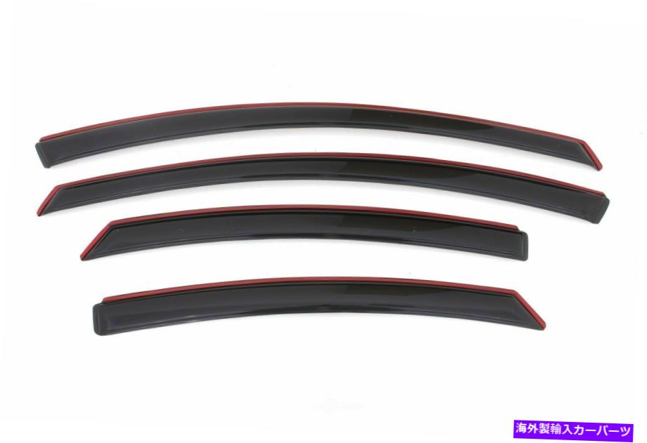 ガラス サイドウィンドウベントベントバイザーインチャネル4 PC。オートベントシェード194261 Side Window Vent-Ventvisor In-Channel 4 pc. Auto Ventshade 194261【並行輸入品】