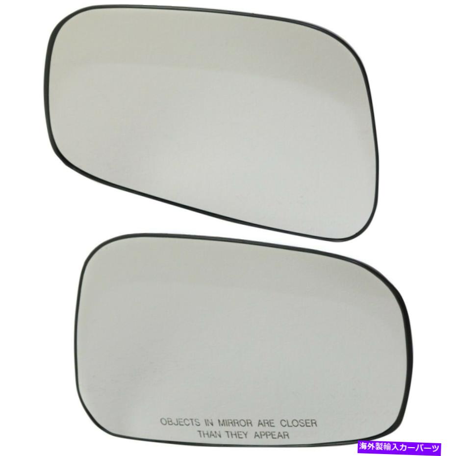 ガラス 2つのミラーグラス左と右96365EA00A、96366EA00A LH＆RHペアのセット Set of 2 Mirror Glasses Left-and-Right 96365EA00A, 96366EA00A LH & RH Pair【並行輸入品】