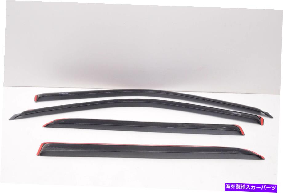 ガラス AVS 194109 Dodge Ram Crew＆Mega Cab Nosのためのチャンネルベントヴィザーレインガード AVS 194109 In-Channel Ventvisor Rain Guards for Dodge Ram Crew&Mega Cab NOS【並行輸入品】