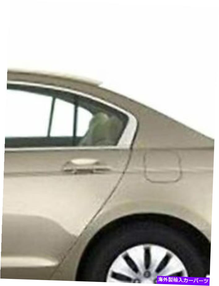 ガラス 適合08-12アコードセダン左ドライバーリアスモール固定ベントガラス温度FV23540 Fits 08-12 Accord Sedan Left Driver Rear Small Fixed Vent Glass Tempered FV23540【並行輸入品】