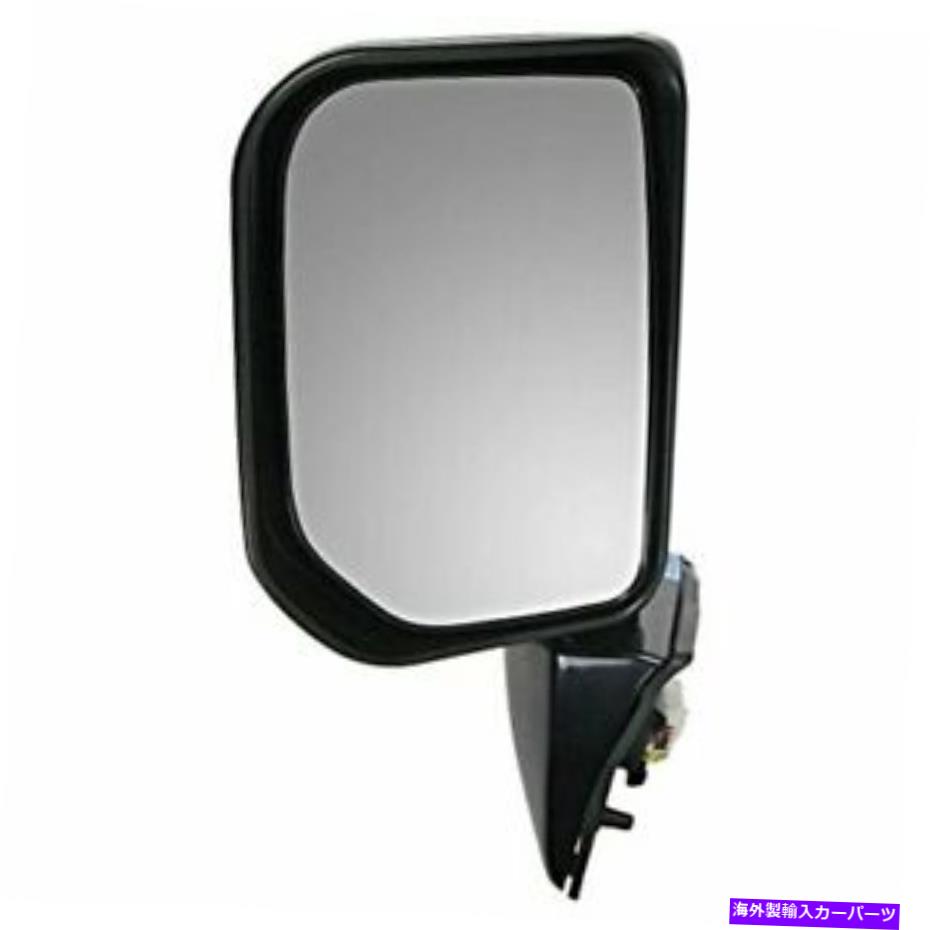 ガラス 適合07-14 FJクルーザー左ドライバーパワーミラーではない塗装なし Fits 07-14 FJ Cruiser Left Driver Power Mirror Unpainted W/Signal No Heat【並行輸入品】