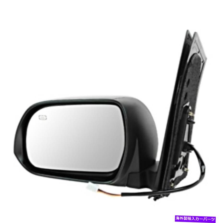 ガラス フィット11-12シエナ左ドライバーパワーミラーはメモリなしで塗装されていない塗装されていません Fits 11-12 Sienna Left Driver Power Mirror Non-Painted W/Heat No Memory【並行輸入品】