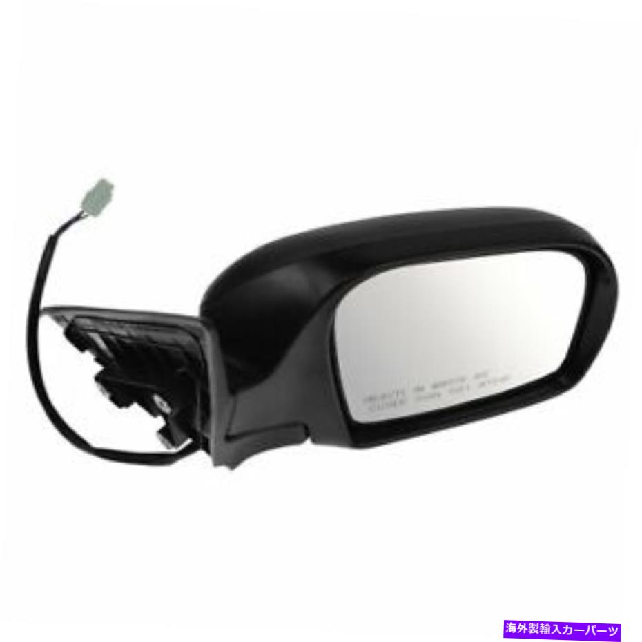ガラス フィット08-11インプレッサ右パスミラーパワーテクスチャブラック熱またはsig Fits 08-11 Impreza Right Pass Mirror Power Textured Black No Heat or Sig【並行輸入品】
