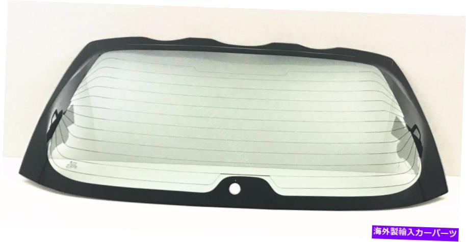 ガラス フィット02-05ホンダシビックシーハッチバックバックウィンドウガラスリアフロントガラス加熱 Fits 02-05 Honda Civic Si Hatchback Back Window Glass Rear Windshield Heated【並行輸入品】