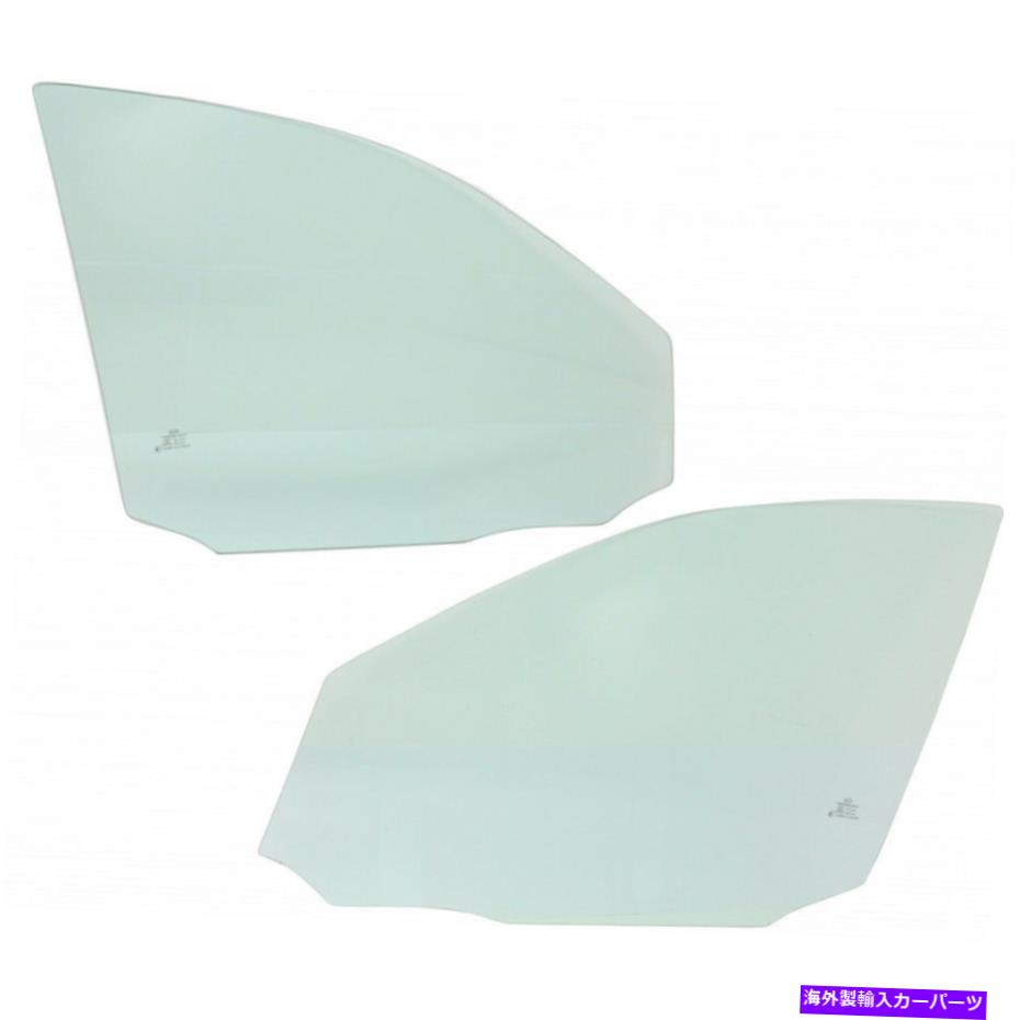 ガラス メルセデスベンツCクラスドアウィンドウガラス2008-2011 LH＆RHペア/セットフロント用 For Mercedez Benz C-Class Door Window Glass 2008-2011 LH & RH Pair/Set Front【並行輸入品】