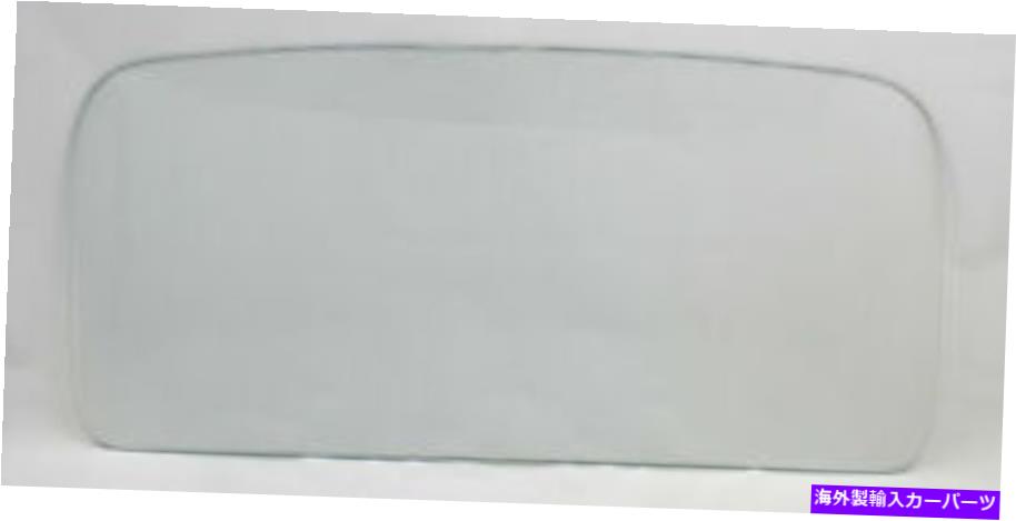 ガラス 新しいバックグラスクリアAMDフィット1968 1970ダッジチャージャー660-2668-C New Back Glass Clear AMD Fits 1968 1970 Dodge Charger 660-2668-C【並行輸入品】