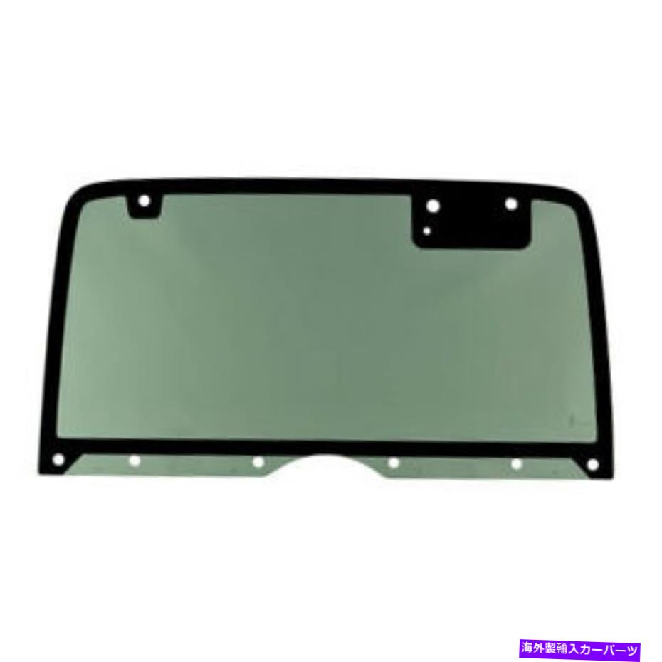 ガラス ジープラングラーYJ 1987-1995用の10穴のある新しいリア/バックグリーンの着色ガラス New Rear/Back Green Tinted Glass with 10 Holes for Jeep Wrangler YJ 1987-1995【並行輸入品】