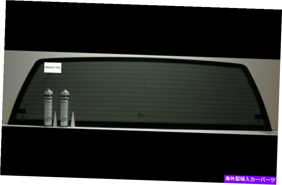 ガラス 99-06 GMC Sierra静止バックグラス /加熱 /暗い色合い+2接着剤 Fits 99-06 GMC Sierra Stationary Back Glass / Heated /Dark Tinted +2 Glue【並行輸入品】