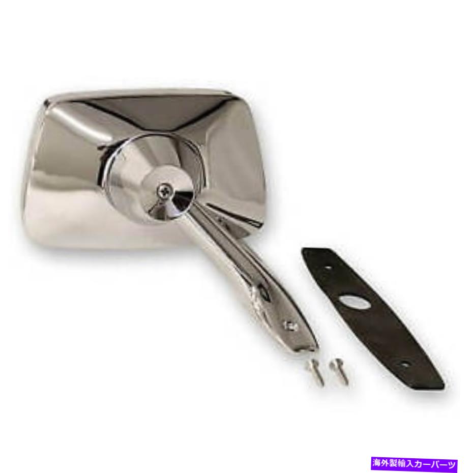 ガラス 1967-68 Ford Mustangの凸状のガラスRHとスコットドレイクダミーリモートミラー Scott Drake Dummy Remote Mirror with Convex Glass RH for 1967-68 Ford Mustang【並行輸入品】