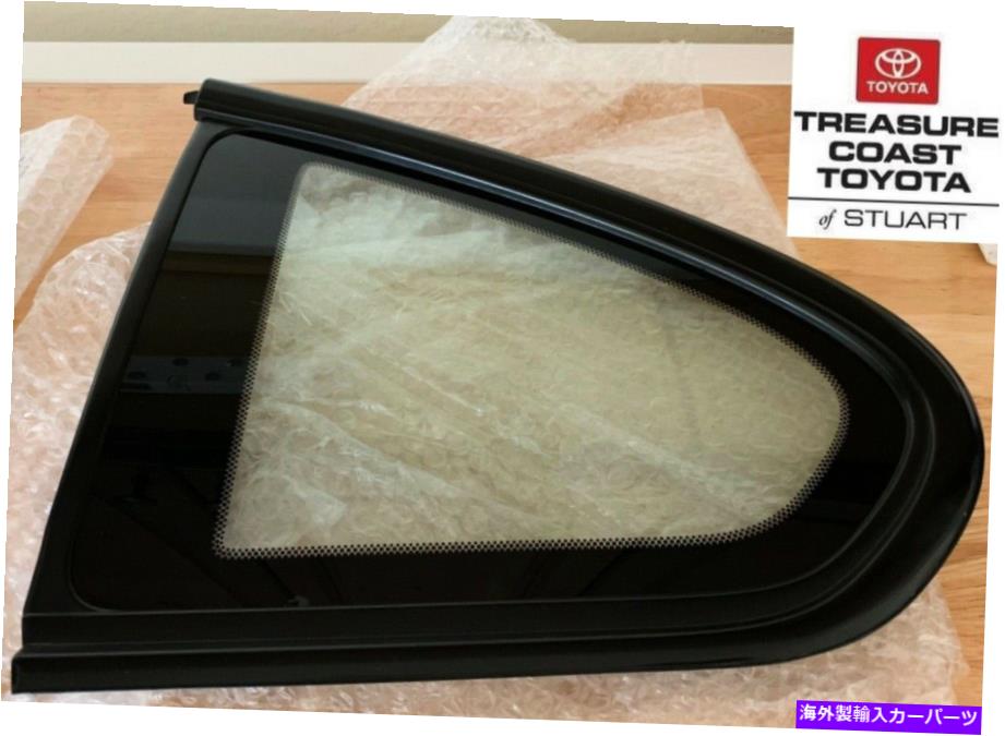 ガラス 新しいOEMトヨタSupra 1993-1998 JZA80 MK4 Targa Topの左四半期ガラス NEW OEM TOYOTA SUPRA 1993-1998 JZA80 MK4 LEFT QUARTER GLASS FOR TARGA TOP【並行輸入品】