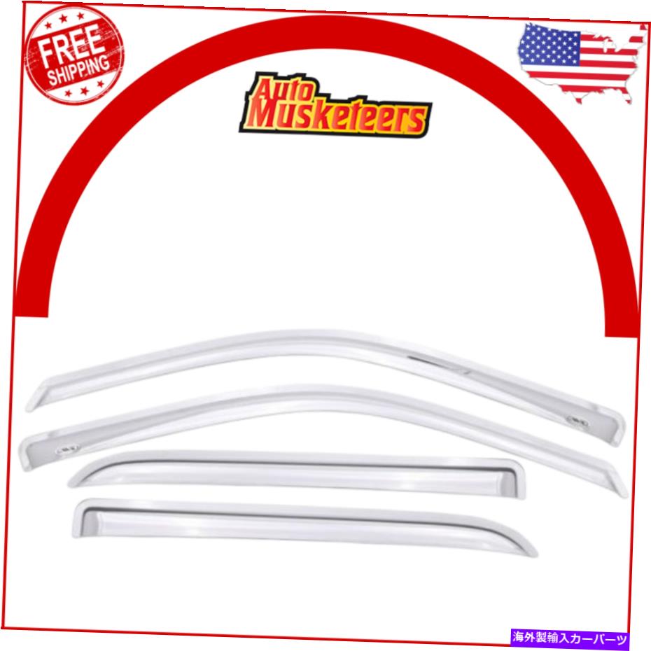 ガラス Auto Ventshade AVS 684109 4PCS Chrome Ventvisor Deflector for RAM 1500/2500/3500 Auto Ventshade AVS 684109 4PCS Chrome Ventvisor Deflector For Ram 1500/2500/3500【並行輸入品】｜Us Custom Parts Shop USDM