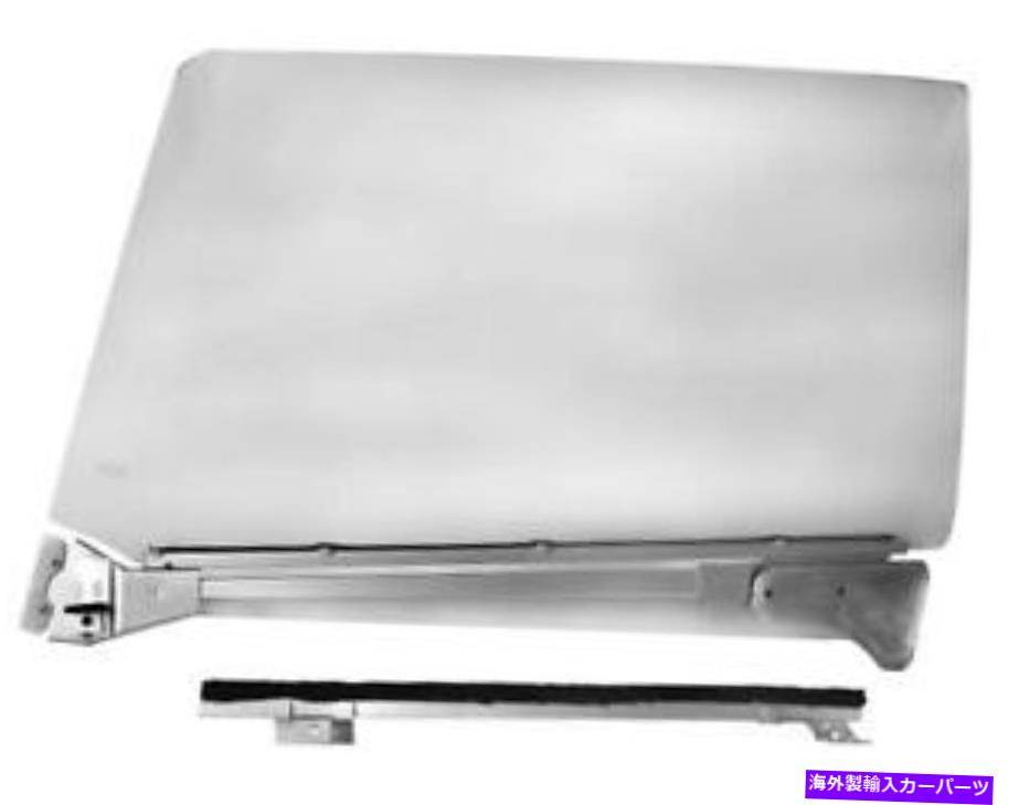 ガラス 1966-67 Chevelle、GTO、Cutlass Door Window Clear Glass Assembly W/ Track -LH 1966-67 Chevelle, GTO, Cutlass Door Window Clear Glass Assembly w/ Track - LH【並行輸入品】