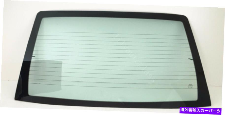 ガラス 2000-2007フォードフォーカス4ドアセダンリアウィンドウバックガラス加熱 Fits 2000-2007 Ford Focus 4 Door Sedan Rear Window Back Glass Heated【並行輸入品】