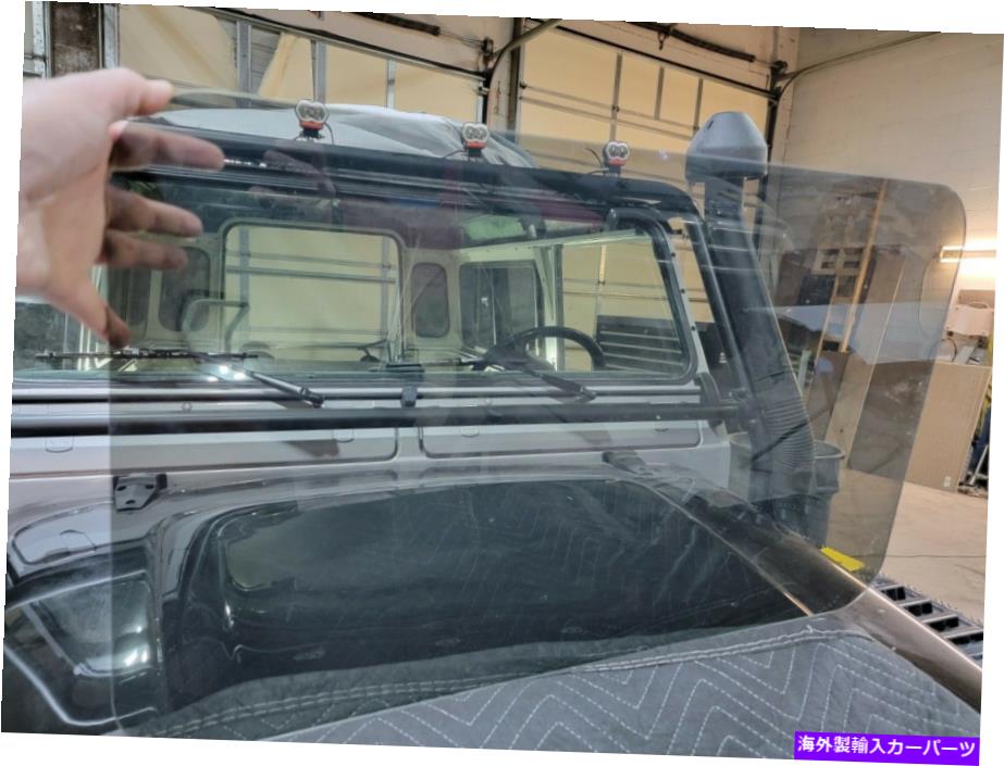 ガラス ランドローバーディフェンダーバックドアグラスNASとRHD Land Rover Defender back door glass NAS and RHD【並行輸入品】