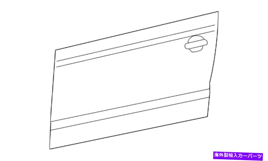 ガラス 本物のフォルクスワーゲンエクステリアパネル1K5-831-106-F Genuine Volkswagen Exterior Panel 1K5-831-106-F【並行輸入品】