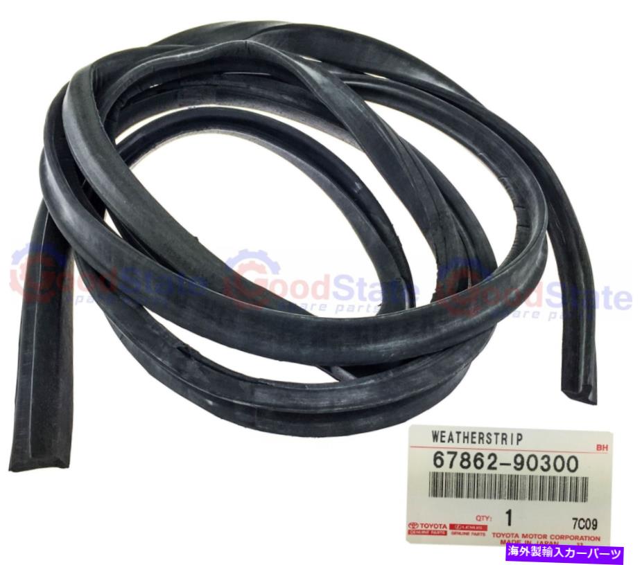 ガラス 本物のトヨタランドクルーザー40シリーズFJソフトトップフロント左LHドアラバーシール Genuine Toyota LandCruiser 40 Series FJ Soft Top Front Left LH Door Rubber Seal【並行輸入品】