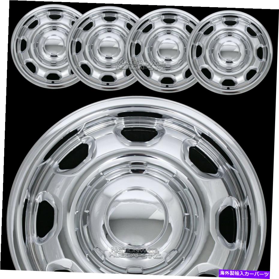 rear wheel tire cover 4 Chrome 2010-2022 Ford F150 XL 17 \