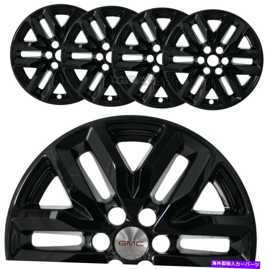 rear wheel tire cover 4 GMC Acadia 2017-2019 Black 18 \