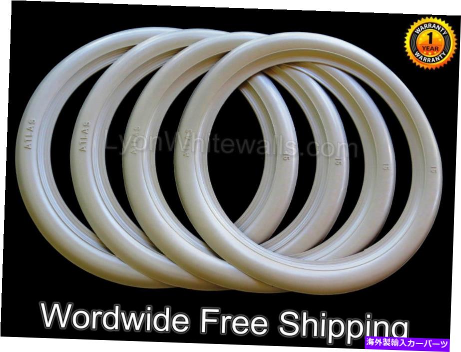 【楽天市場】rear wheel tire cover 15 "ホワイトウォールラバーディスクサークルリングラウンドトッパータイヤトリムポート