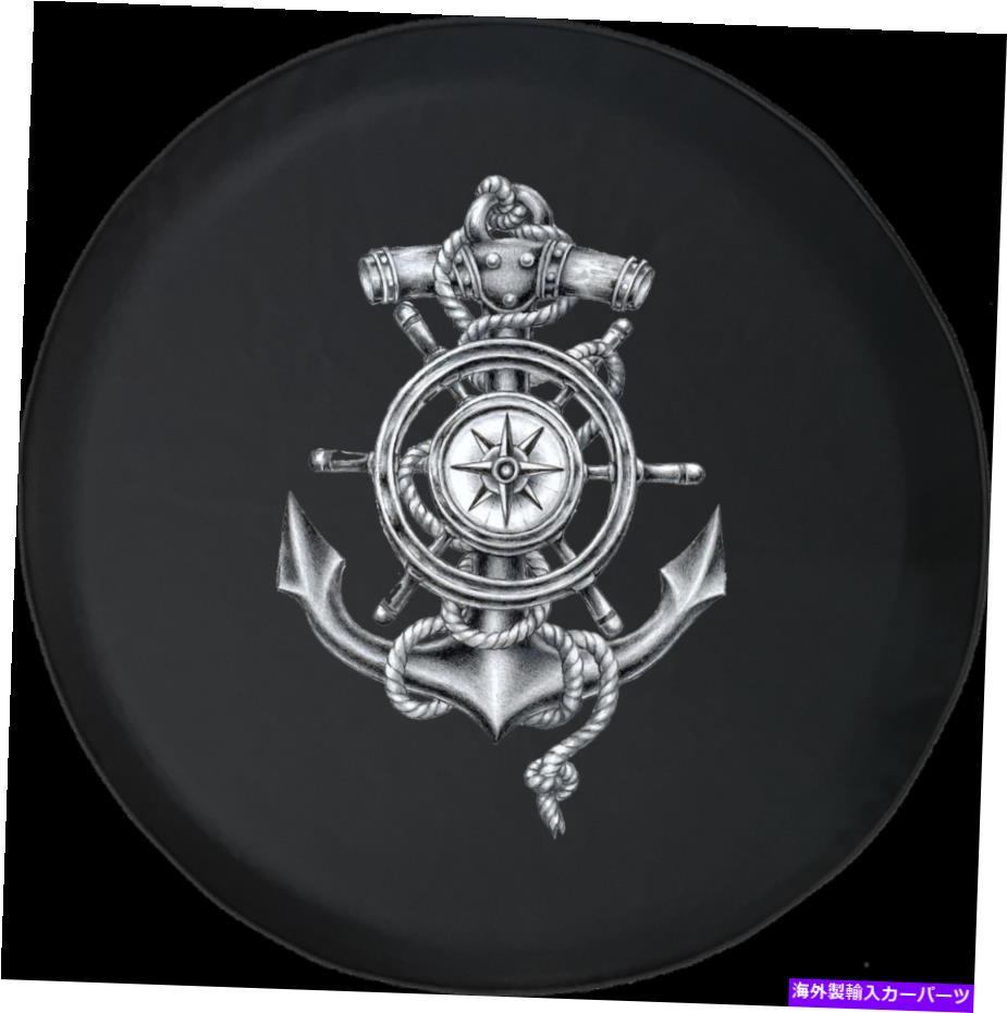 rear wheel tire cover 予備のタイヤカバー船アンカーホイール航海コンパスロープJKアクセサリー Spare Tire Cover Ships Anchor Wheel Nautical Compass Rope JK Accessories【並行輸入品】 39,540円
