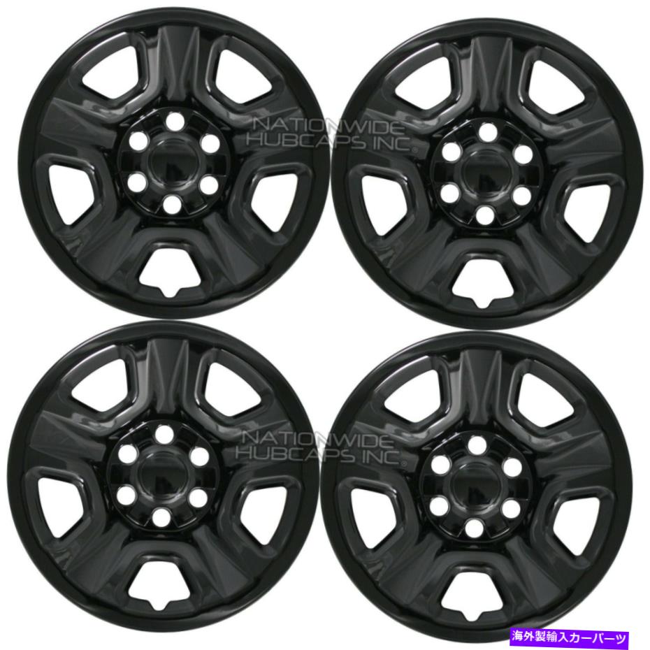 rear wheel tire cover 4フィットRAM 1500トレーダーマン2019-22ブラック18 \