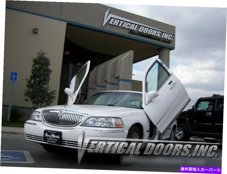 ガルウィング Vertical Doors Inc.リンカーンタウンカー用のボルトオンランボキット98-10 Vertical Doors Inc. Bolt-On Lambo Kit for Lincoln Town Car 98-10【並行輸入品】