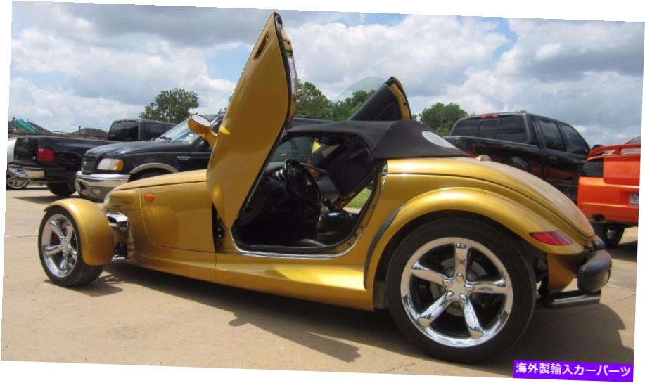 ガルウィング Plymouth Prowler 97 98 99 2000 01 02 Vertical Doors Inc。ランボドアキットのボルト Plymouth PROWLER 97 98 99 2000 01 02 Vertical Doors inc. BOLT ON lambo door kit【並行輸入品】