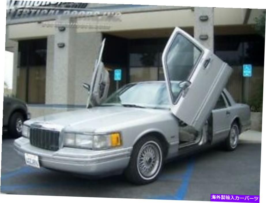 ガルウィング 垂直ドア - リンカーンタウンカー用の垂直ランボドアキット1990-97 4DR Vertical Doors - Vertical Lambo Door Kit For Lincoln Town Car 1990-97 4DR【並行輸入品】