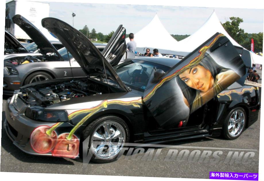 ガルウィング Ford Mustang 1999-2004 Vertical Doors Inc.によるランボドア変換キット Ford Mustang 1999-2004 Lambo Door Conversion Kit by Vertical Doors Inc.【並行輸入品】