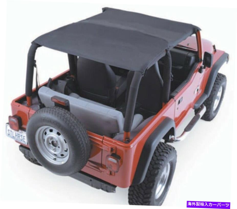 幌 ジープラングラーTJの拡張トップ1997-2006ブラックデニムスミティビルト93615 Extended Top for Jeep Wrangler TJ 1997-2006 Black Denim Smittybilt 93615【並行輸入品】|Us Custom Parts Shop USDM