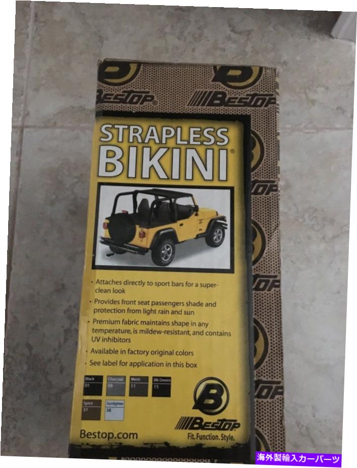 幌 Bestop Jeep Wranglerストラップレスビキニトップス Bestop Jeep Wrangler Strapless Bikini Tops【並行輸入品】