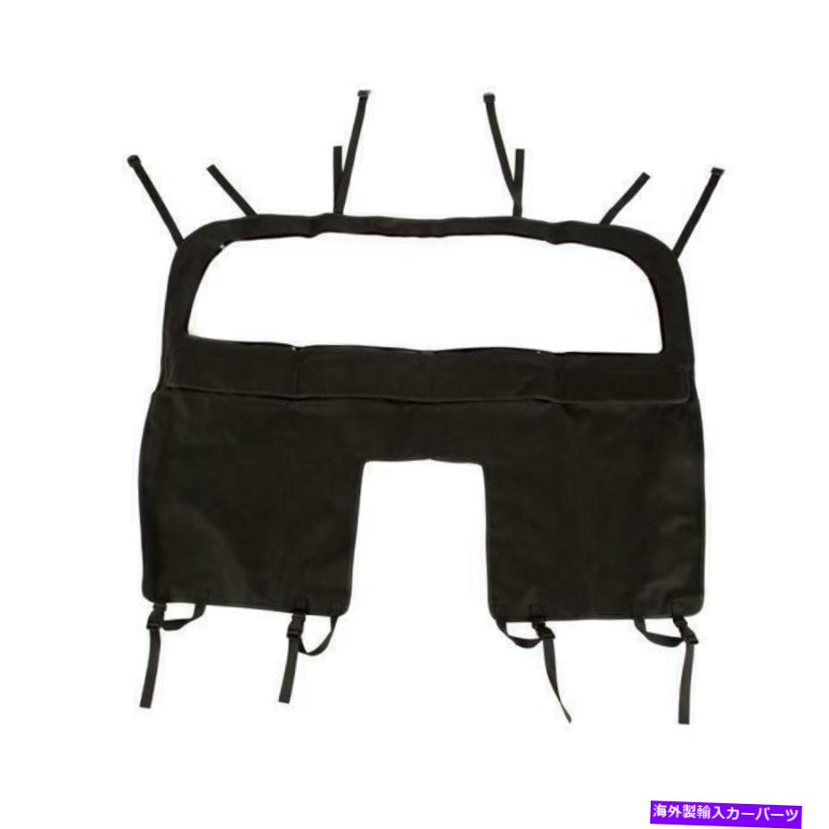 幌 07-18の頑丈なリッジジープラングラーJK無制限4DRウィンドブレーカーソフトトップ Rugged Ridge For 07-18 Jeep Wrangler JK Unlimited 4Dr Windbreaker Soft Top【並行輸入品】