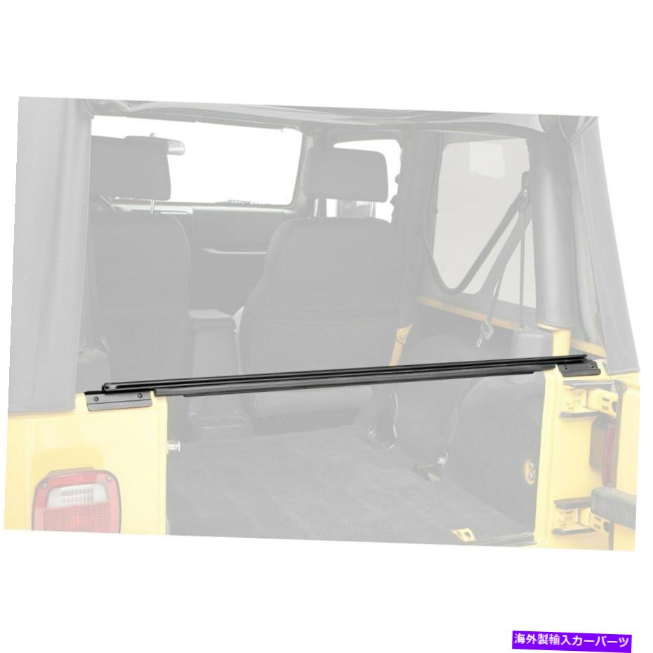 幌 Jeep Wrangler JK 2018 Bestopブラック交換テールゲートバー向け For Jeep Wrangler JK 2018 Bestop Black Replacement Tailgate Bar【並行輸入品】