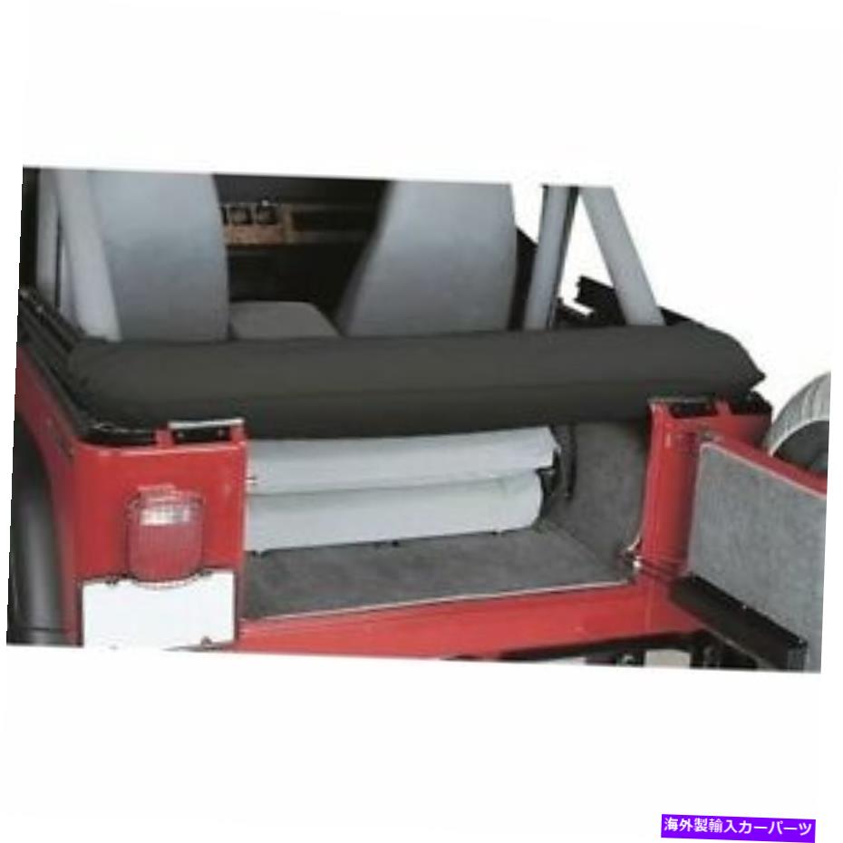 幌 Rampage 600015ソフトトップストレージブーツブラックデニム1997年から2006年のジープラングラーTJ Rampage 600015 Soft Top Storage Boot Black Denim for 1997-2006 Jeep Wrangler TJ【並行輸入品】
