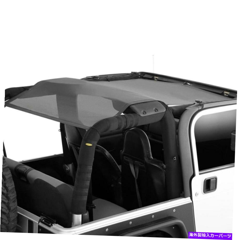 幌 Jeep Wrangler JK 2018 Smittybilt 95500 Cloak Front＆Lear Extended Mesh Top For Jeep Wrangler JK 2018 Smittybilt 95500 Cloak Front & Rear Extended Mesh Top【並行輸入品】 44,550円