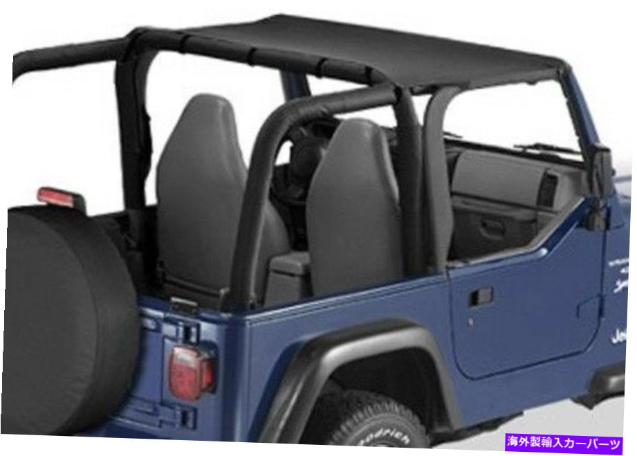 幌 1997-2006 Jeep Wrangler&Unlimited Bikini Bimini Top Black 1997-2006 Jeep Wrangler & Unlimited Bikini Bimini Top Black【並行輸入品】|Us Custom Parts Shop USDM
