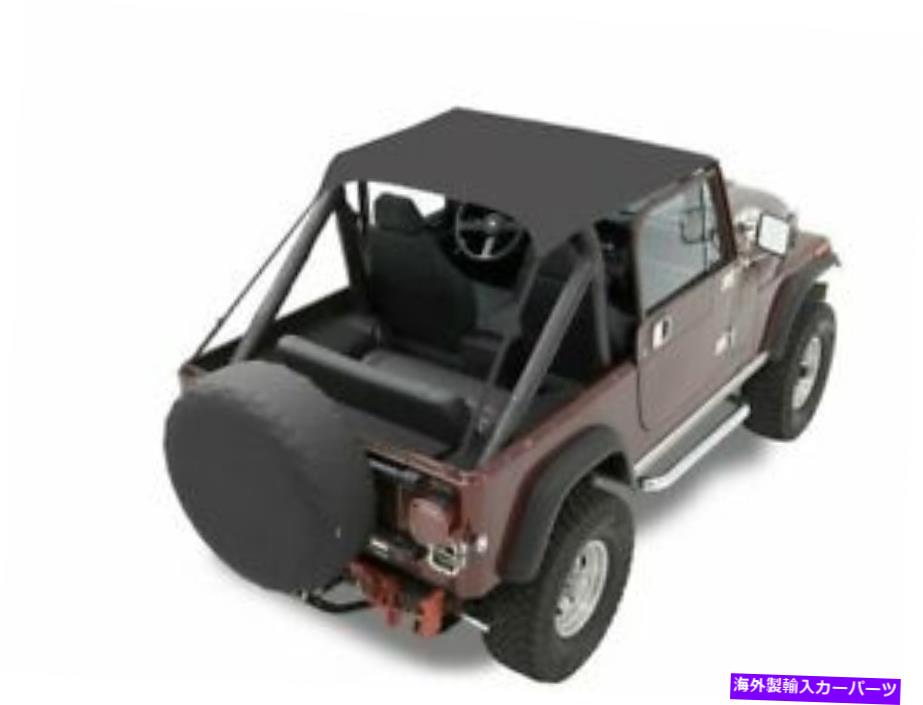 幌 Bestop 85rs18Qソフトトップは1987-1991ジープラングラーに適合します Bestop 85RS18Q Soft Top Fits 1987-1991 Jeep Wrangler【並行輸入品】