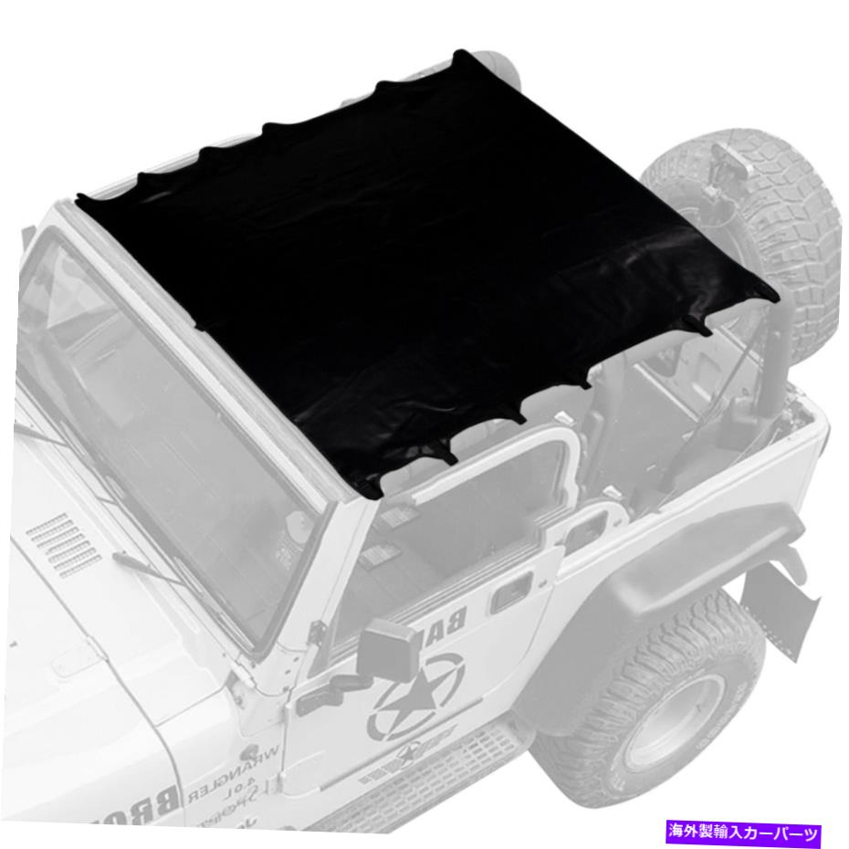 幌 1997年から2006年のジープラングラーTJソフトのビキニトップルーフカバーレザーソフトサンシェード Bikini Top Roof Cover Leather Soft Sunshade for 1997-2006 Jeep Wrangler TJ Soft【並行輸入品】｜Us Custom Parts Shop USDM