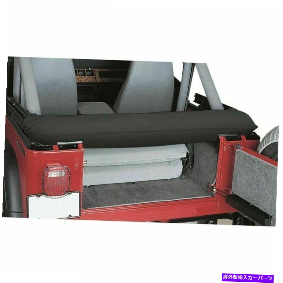 幌 Rampage Fitts 1997-2006 Jeep Wrangler（TJ）ソフトトップストレージブーツ - ブラックデニム Rampage Fits 1997-2006 Jeep Wrangler(TJ) Soft Top Storage Boot - Black Denim【並行輸入品】