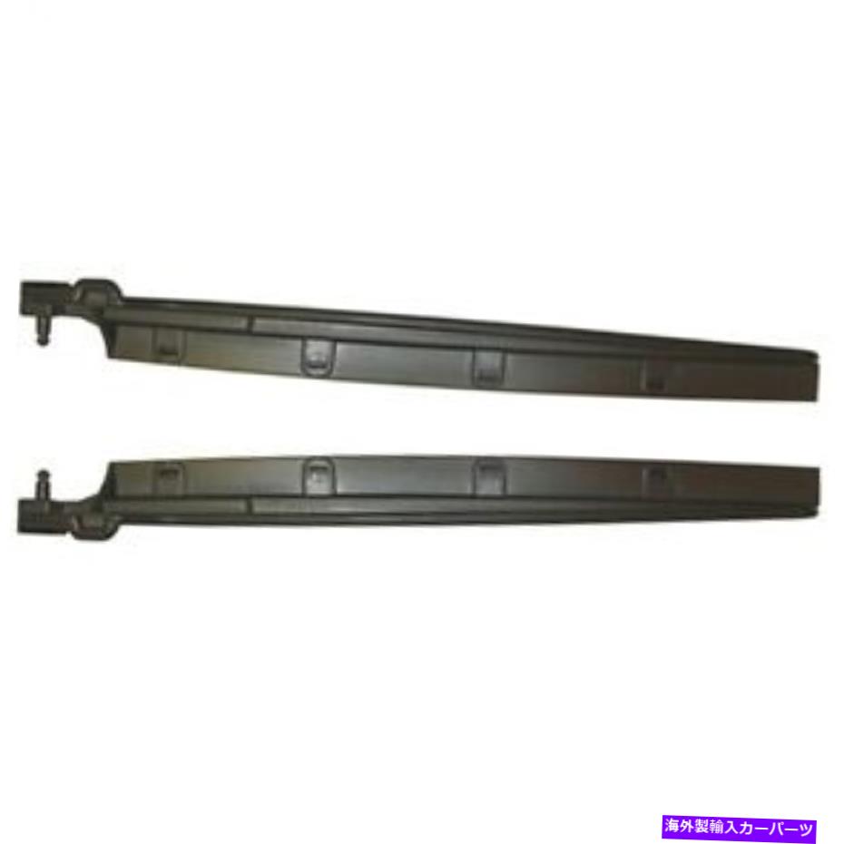 幌 頑丈なリッジ12306.05ソフトトップフロントガラスリテーナーフィット87-95ラングラー Rugged Ridge 12306.05 Soft Top Windshield Retainer Fits 87-95 Wrangler【並行輸入品】